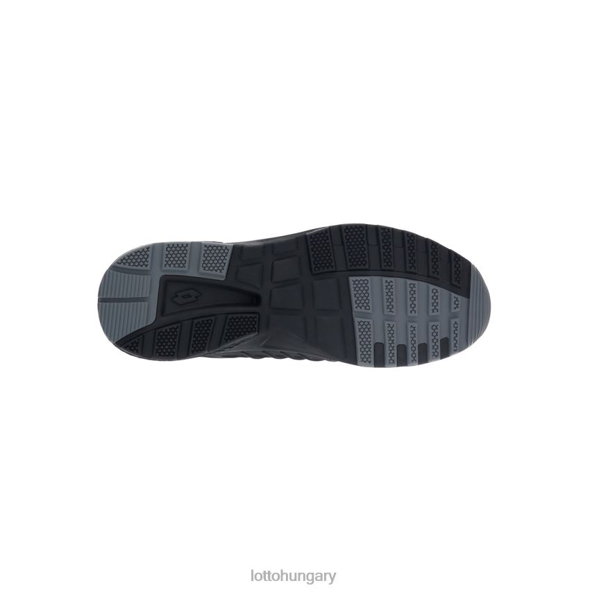 cipő Lotto szellőmentes iv teljesen fekete/gravitációs titán/hűvös szürke 11c Férfi 22H2N242