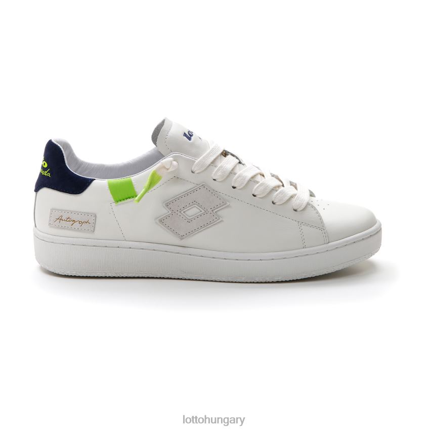 cipő Lotto autogram fluo fehér / ruha kék / tavaszi zöld Férfi 22H2N41