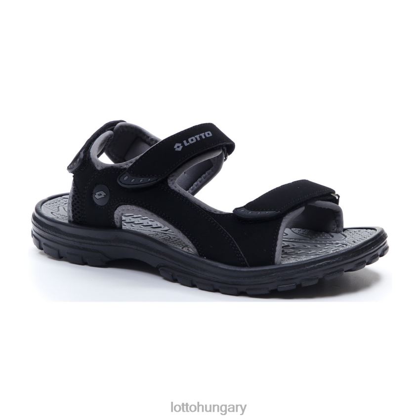 cipő Lotto dakkar iii minden fekete Férfi 22H2N260