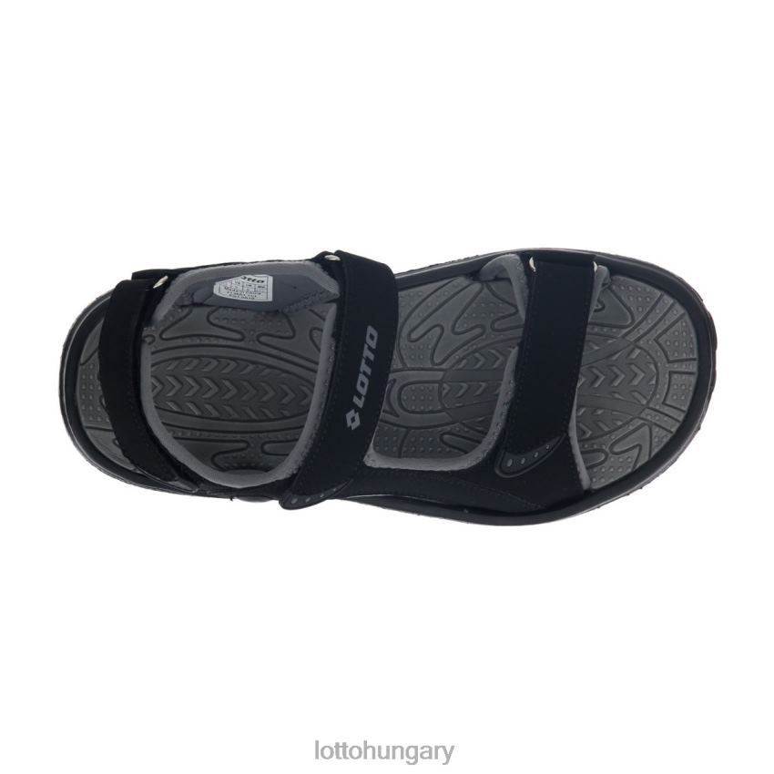 cipő Lotto dakkar iii minden fekete Férfi 22H2N260