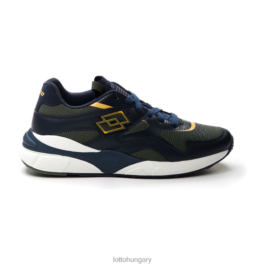 cipő Lotto sirius 95 amf sötétkék/kakukkfű dk zöld/régi arany Férfi 22H2N57