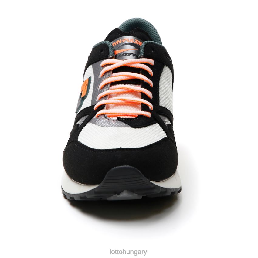 cipő Lotto synpulse 93 amf fehér / teljesen fekete / trekking zöld Férfi 22H2N55
