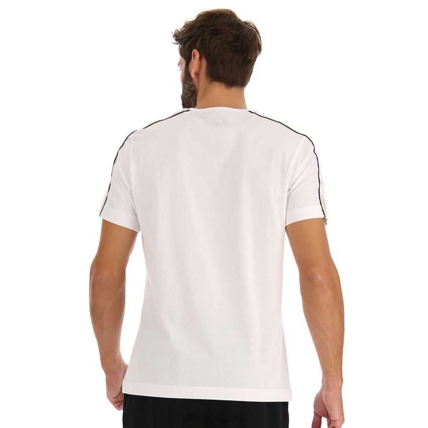 ruházat Lotto logo vi tee js fényes fehér Férfi 22H2N463