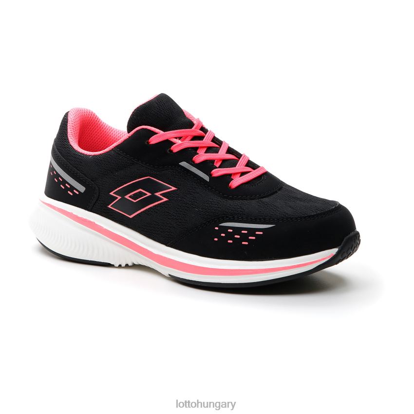 cipő Lotto speedevo 600 amf jr teljesen fekete/hideg szürke 11c/neon magenta gyerekek 22H2N1090