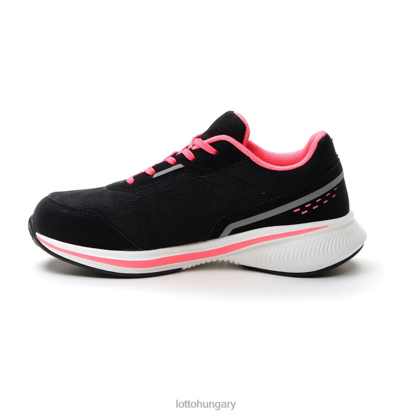 cipő Lotto speedevo 600 amf jr teljesen fekete/hideg szürke 11c/neon magenta gyerekek 22H2N1090