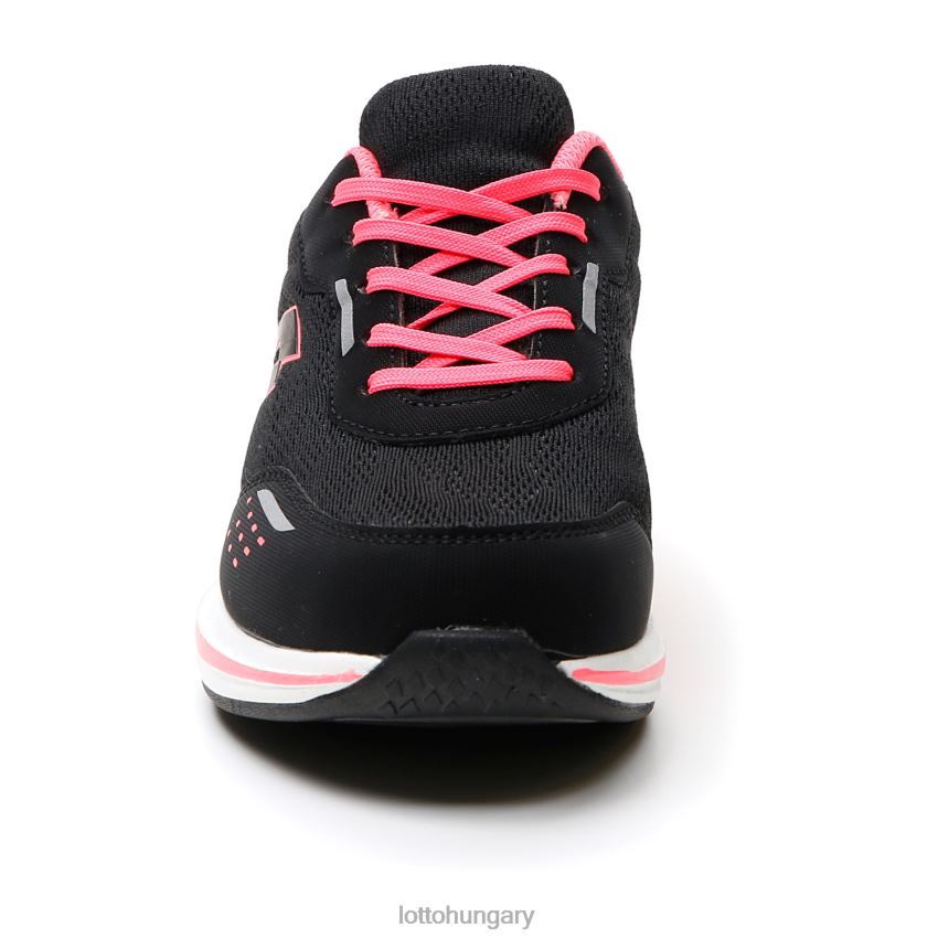 cipő Lotto speedevo 600 amf jr teljesen fekete/hideg szürke 11c/neon magenta gyerekek 22H2N1090