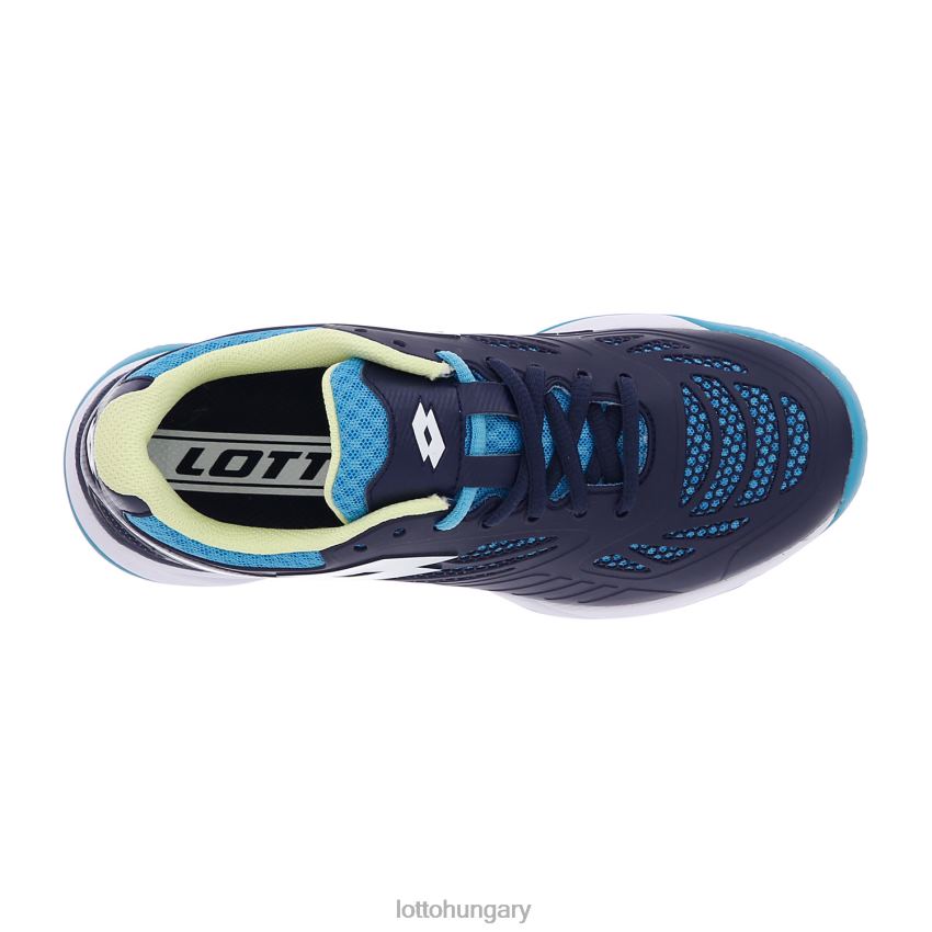 cipő Lotto superrapida 200 ii prt w sötétkék/teljesen fehér/búvárkék nő 22H2N781