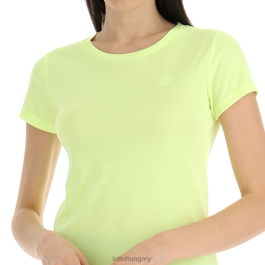 ruházat Lotto msp w tee sárga neon nő 22H2N911